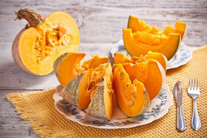 calabaza para restaurar la visión